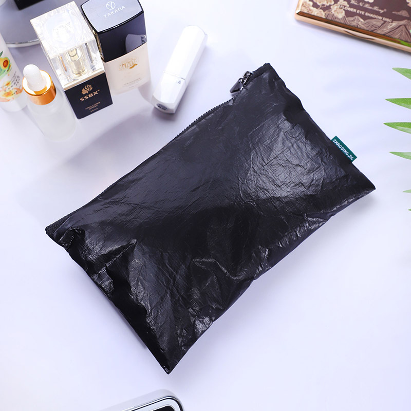 Streetwear Solid Color Tyvek Square Makeup Bags display picture 2
