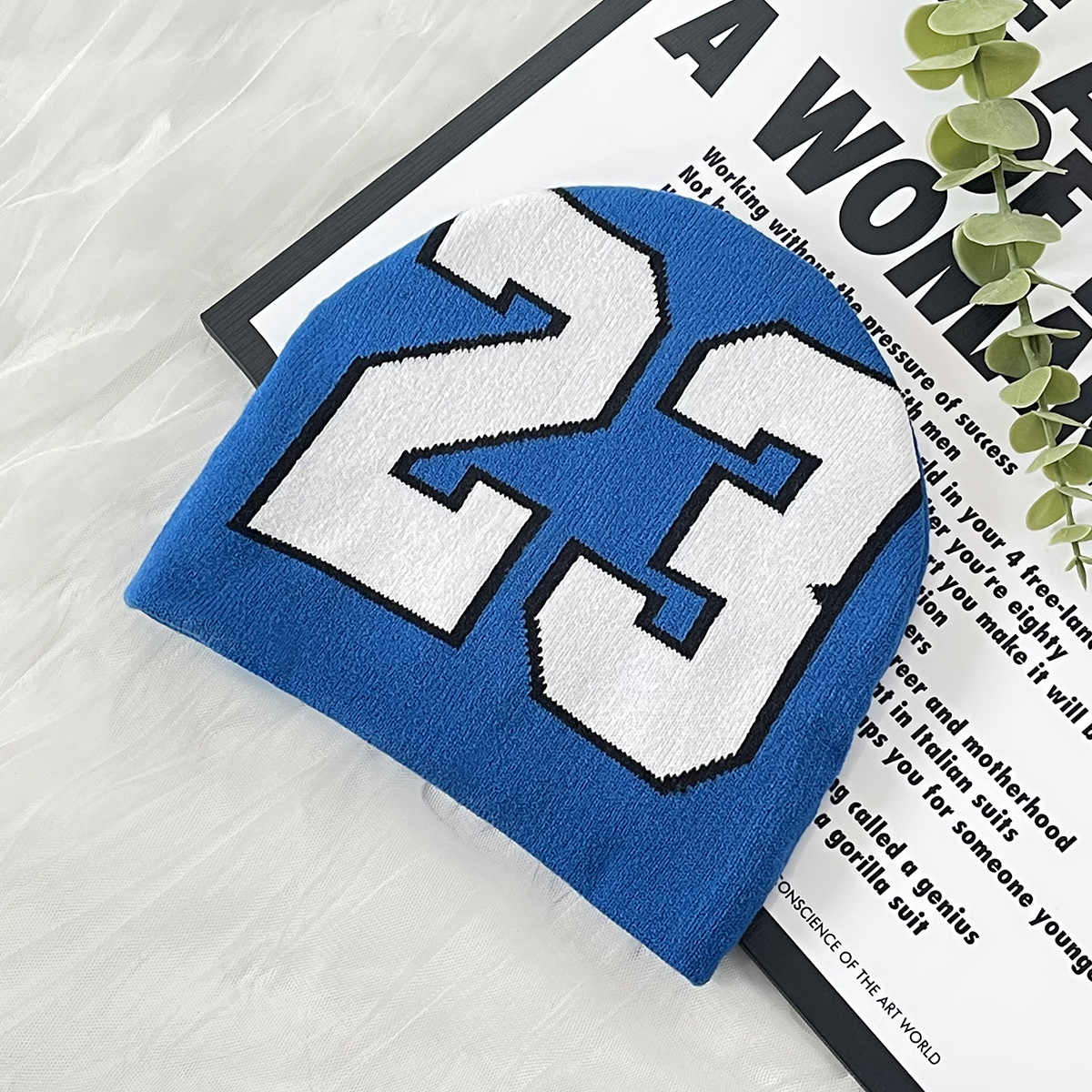 Männermütz 23 digital Muster neien Hot Selling Trend Casual villsäiteg groussen Kappumfang Show Gesiicht kleng gestrickt Mütz_voghion.com