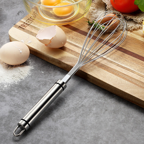 304 stainless steel egg beater wholesale baking tools cream mixer home kitchen egg manual beater