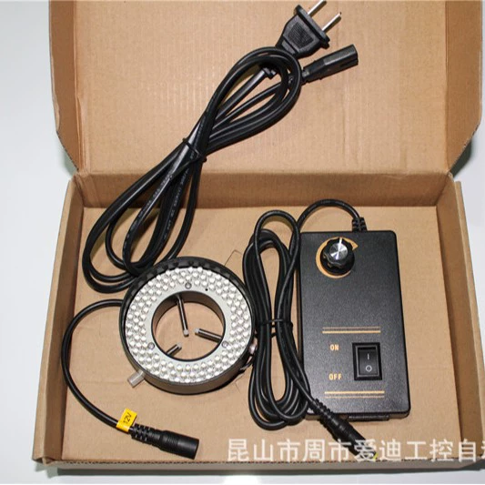 Фабрика прямого светодиодного микроскопа Регулируемая кольцевая лампа источника света TY-F3M41-108 внутренний диаметр 41 мм 108