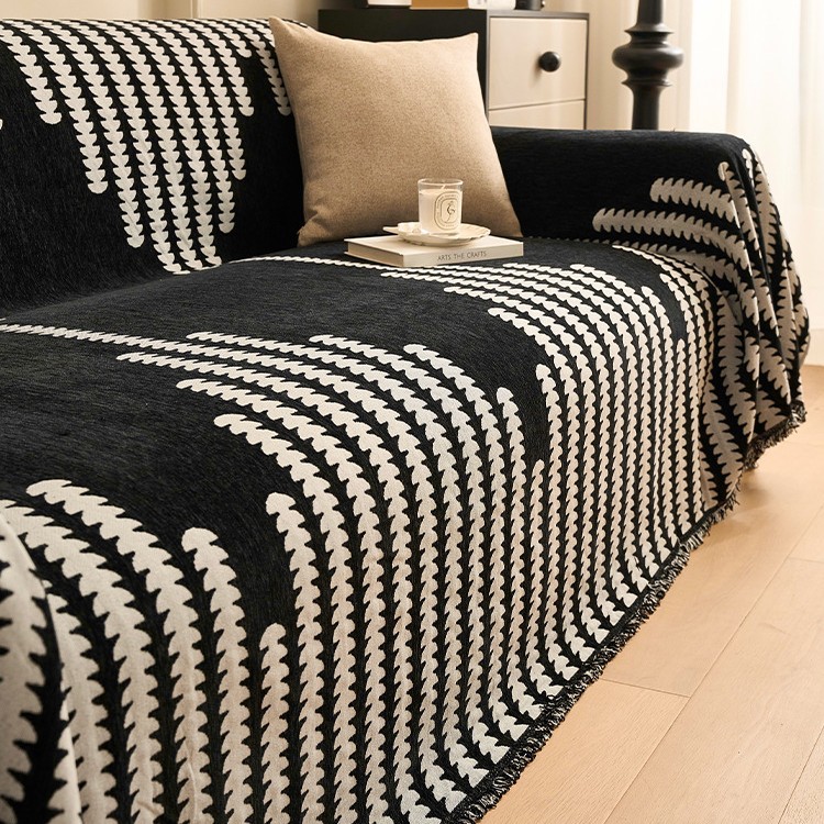 Sofá cubierta 2024 popular nueva toalla de sofá cuatro estaciones general cubierta de sofá tela de cubierta única manta sofá cojín