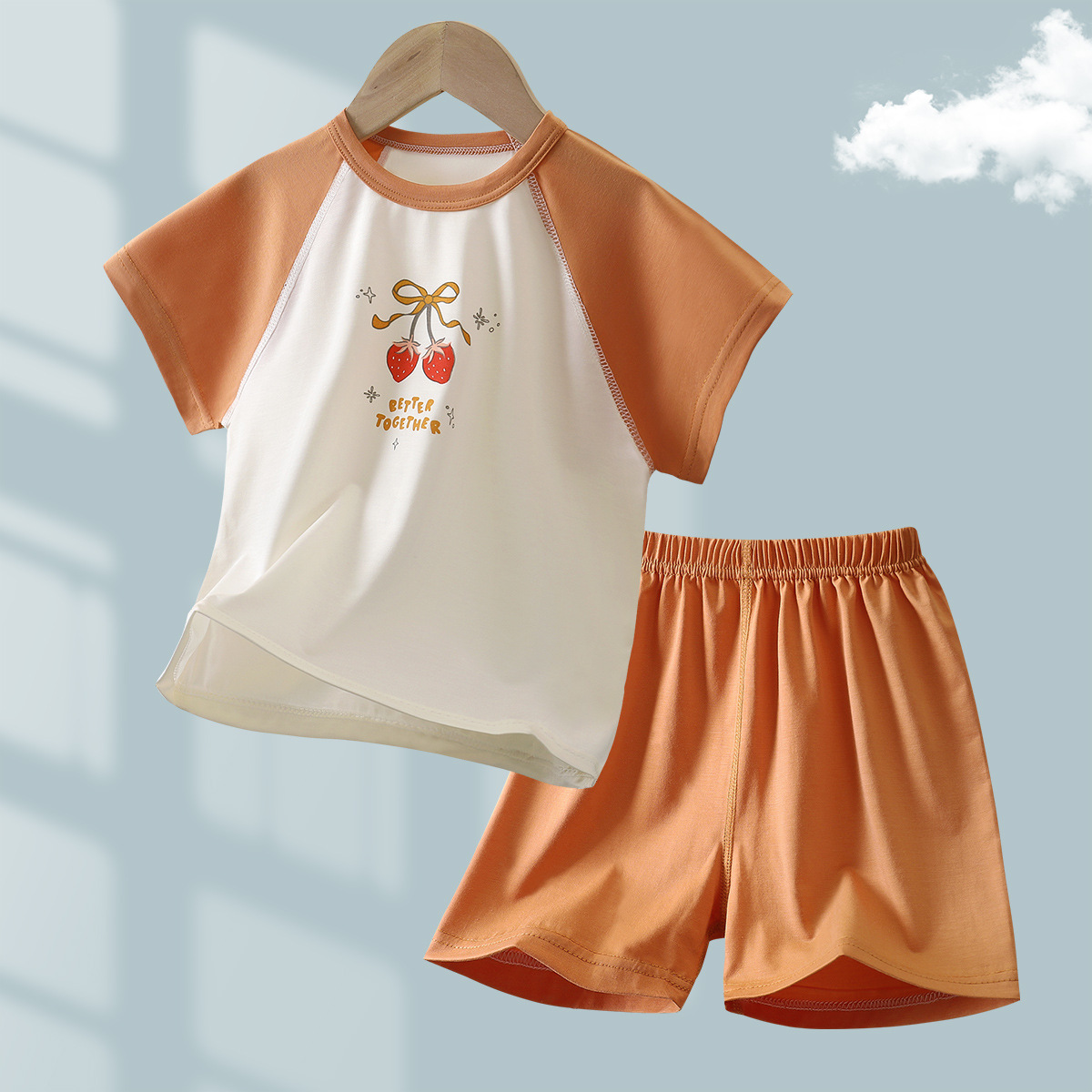 YLSED04 - Yi Beauty - Lysel mangas cortas - naranja cálida