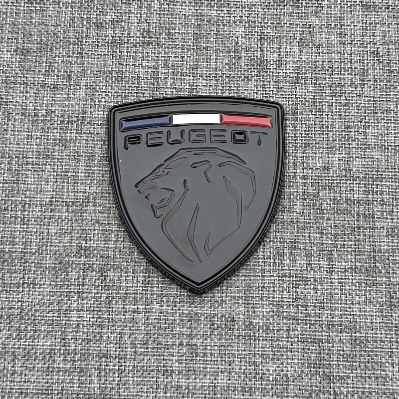 Aplicable Peugeot modificado estándar de cola estándar inglés estándar negro 308 408 307 407 5007 número del maletero