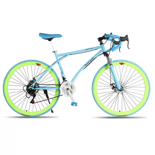 Upgraded 24-speed-40 rim double disc brake shock absorption-10-26 inch pneumatic tires