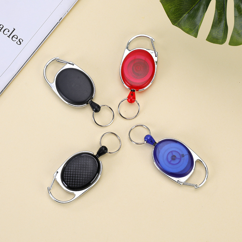 Multifunctional easy-pull keychain outdoor retractable keychain easy-pull buckle belt anti-lost anti-theft buckle Multifunctional easy-pull keychain outdoor retractable keychain easy-pull buckle belt anti-lost anti-theft buckle