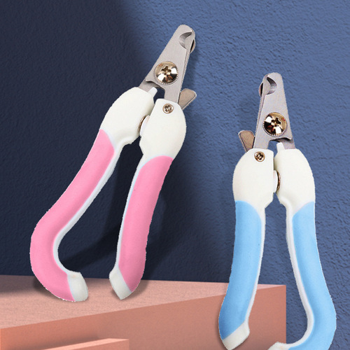 Cat Nail Clipper Wholesale Stainless Steel Anti-Scratch Nail Clipper Cleaning Supplies Dog Scissor Set Pet Nail Clipper