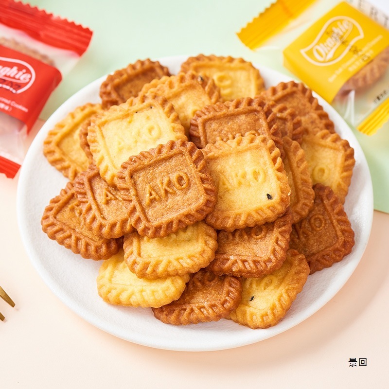 海塩チーズスクエアビスケット個別包装スナック食品スナックお茶オフィススナック全箱卸売|undefined