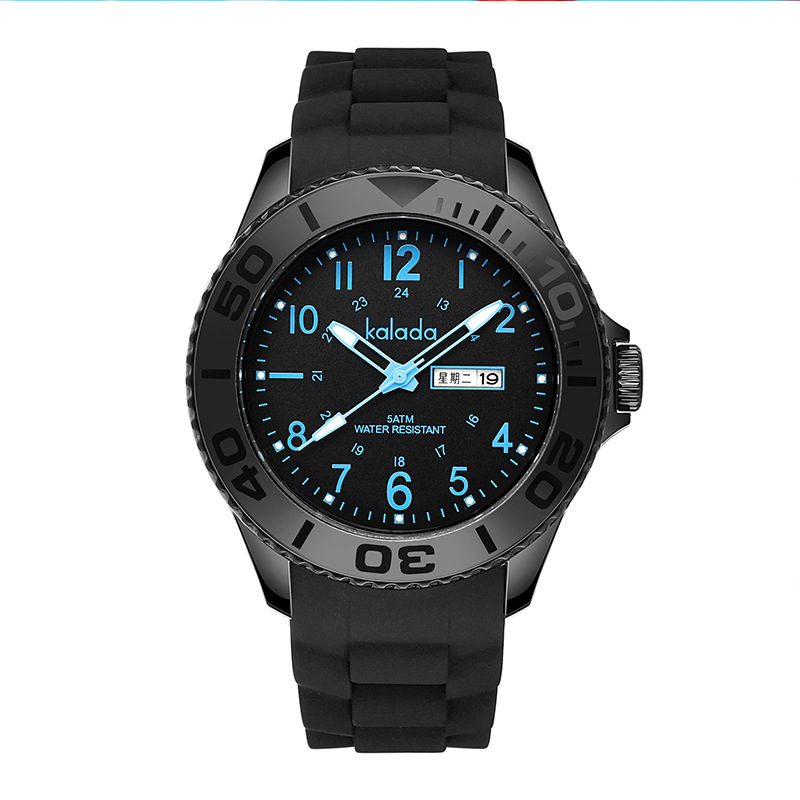 Watch Men's Luminous Junior High School Senior high school Primary School Children Boys Teenagers Trend Pointer Quartz Watch Watch Men's Luminous Junior High School Senior high school Primary School Children Boys Teenagers Trend Pointer Quartz Watch
