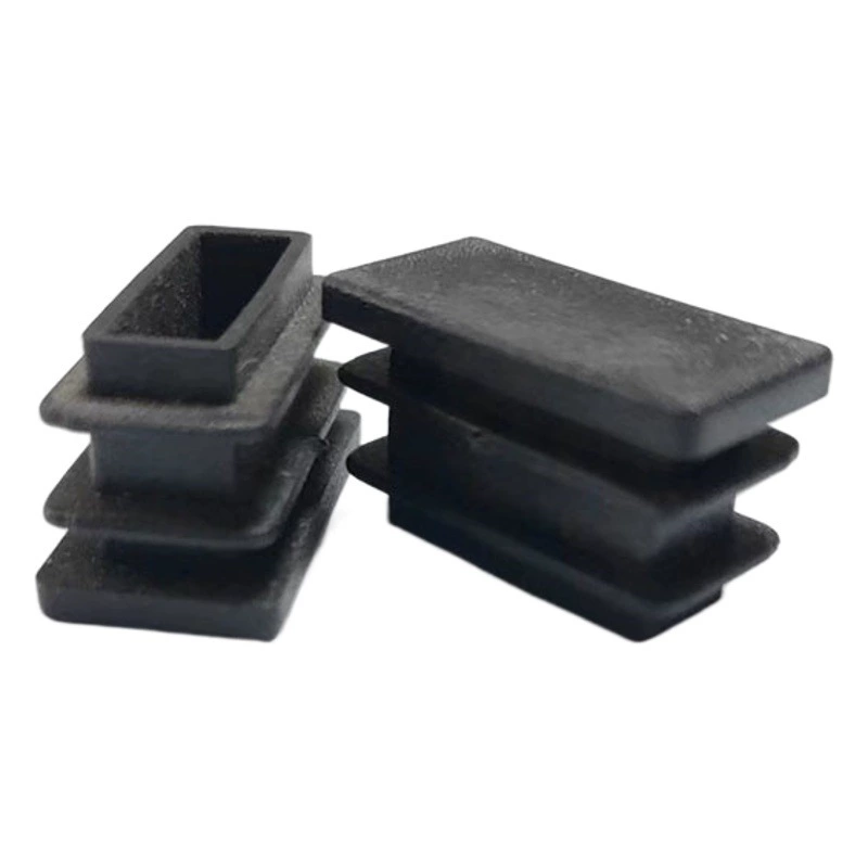 Заводская обработка длинной квадратной заглушки прямоугольной внутренней заглушки мебельная подушка для ног