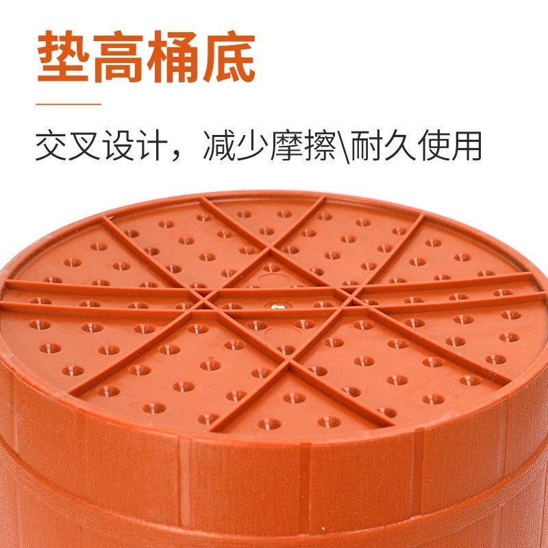 두꺼운 쇠고기 TENDON ACUPOINT 풋 버킷 드롭 방지 플라스틱 발 욕조 마사지 발 치료 샵 겨울 홈 송아지 발 세척 발