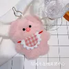 Розовый фартук, свиная подвеска