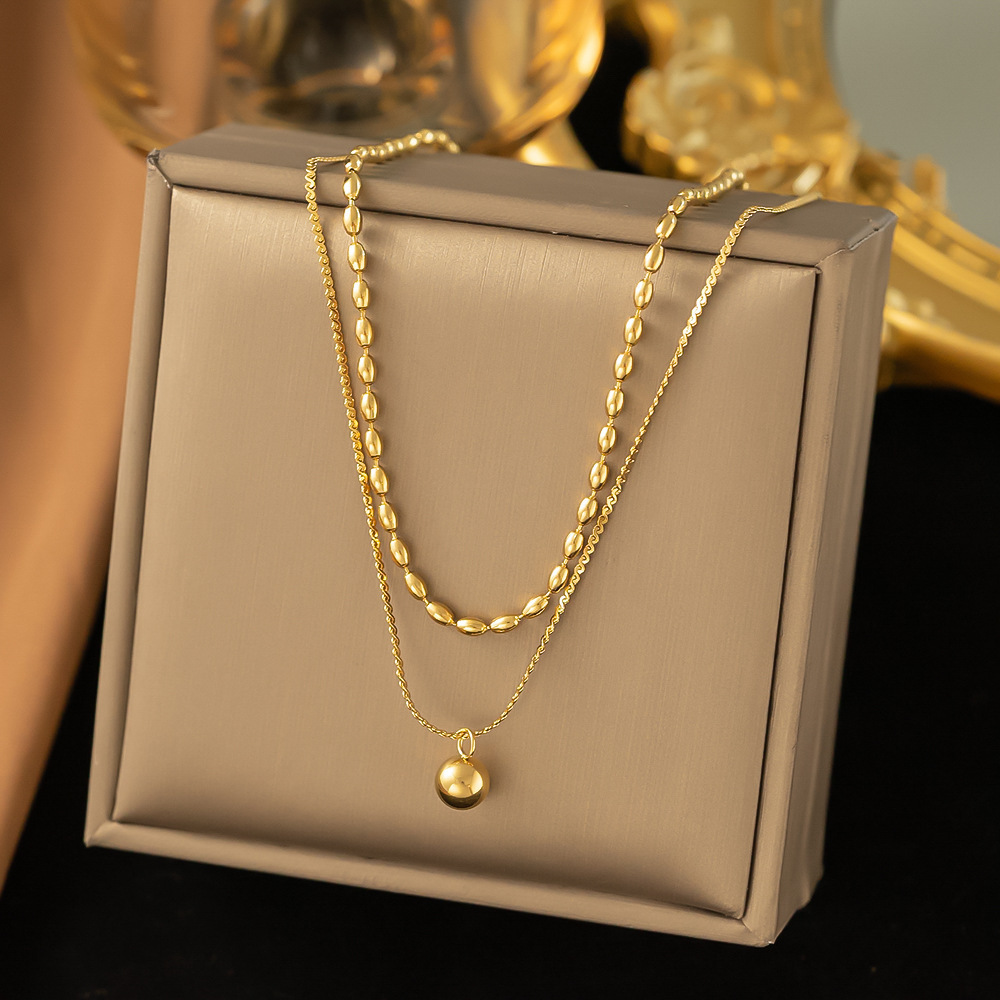 10g Weight 0.03µm-0.05µm Gold Plating Thickness PVD Coated Gold Plating Process Real Gold Plated Plating Material Bracelets, Necklace Classification ball chain, cable chain Chain Type 1 Piece Quantity Casual, Daily Occasion 304 Stainless Steel Material Geometric, Heart Shape Pattern All Seasons Season Women's Gender Elegant, Sweet Style Waterproof Non Tarnish, Round, Plating Craft PVD Coated Real Gold Plated Geometric Heart Shape 304 Stainless Steel Elegant Sweet Waterproof Non Tarnish Bracelets Necklace 26