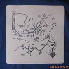 供給スポット羊皮地図戦国群雄逐鹿図羊皮工芸品チベット宝図