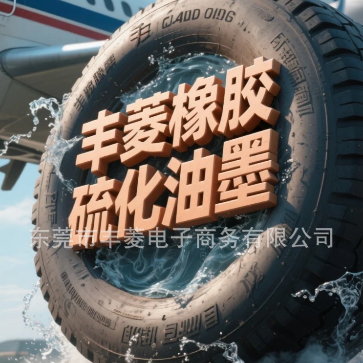 轮胎橡胶硫化油墨 .FL-82 白色硫化转移油墨.高温不变色橡胶油墨