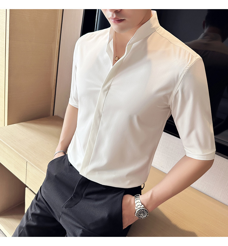 A6231 750K ÁO SƠ MI NAM HANTDU NGẮN TAY MÙA HÈ PHONG CÁCH TRẺ TRUNG PHONG CÁCH HÀN QUỐC THỜI TRANG NAM G02 SẢN PHẨM MỚI
