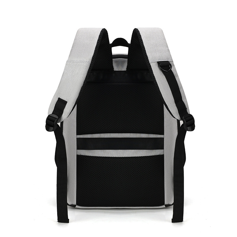 Mochila de negocios USB para hombre, tendencia de moda, viajes de negocios al aire libre, bloqueo de contraseña, mochila antirrobo para computadora