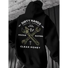 U 29291 Wrench Print Hoodie ����ӡ������ �羳��������ѷ