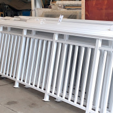 高端定制简约铝艺护栏别墅阳台户外铝合金防护栏花园小区庭院围墙