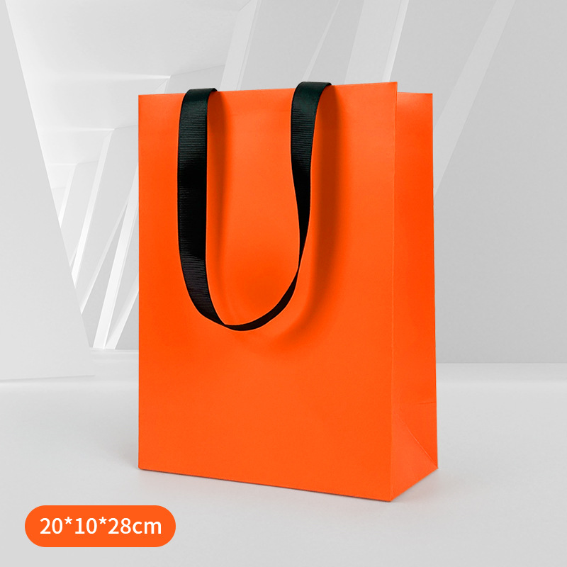 Bolsa de papel de cartón blanco engrosada y respetuosa con el medio ambiente portátil, pastel de luna de té, bolsa de embalaje de regalo de alta gama, bolsa de regalo de ropa, venta al por mayor transfronteriza