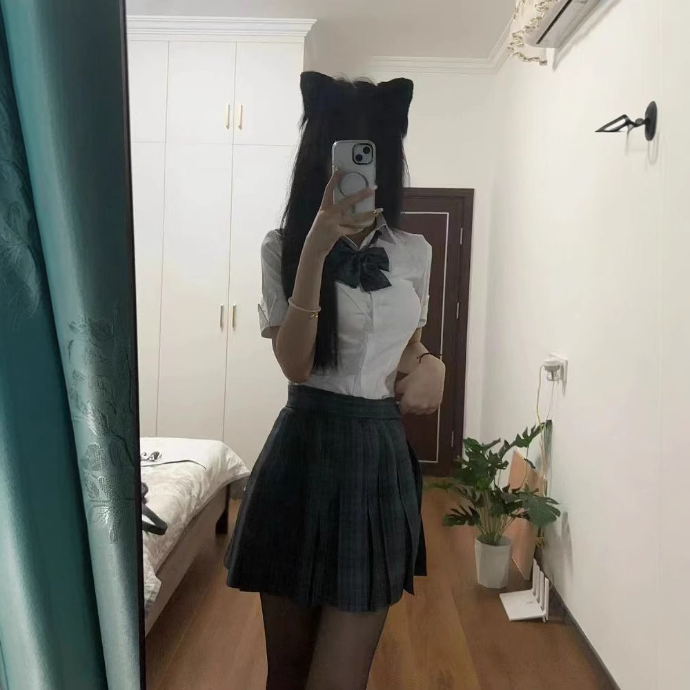 스커트 일본 컬렉션 JK 유료 스커트 여성 학생 클래스 원피스 JKS 유니폼 주름 치마 섹시한