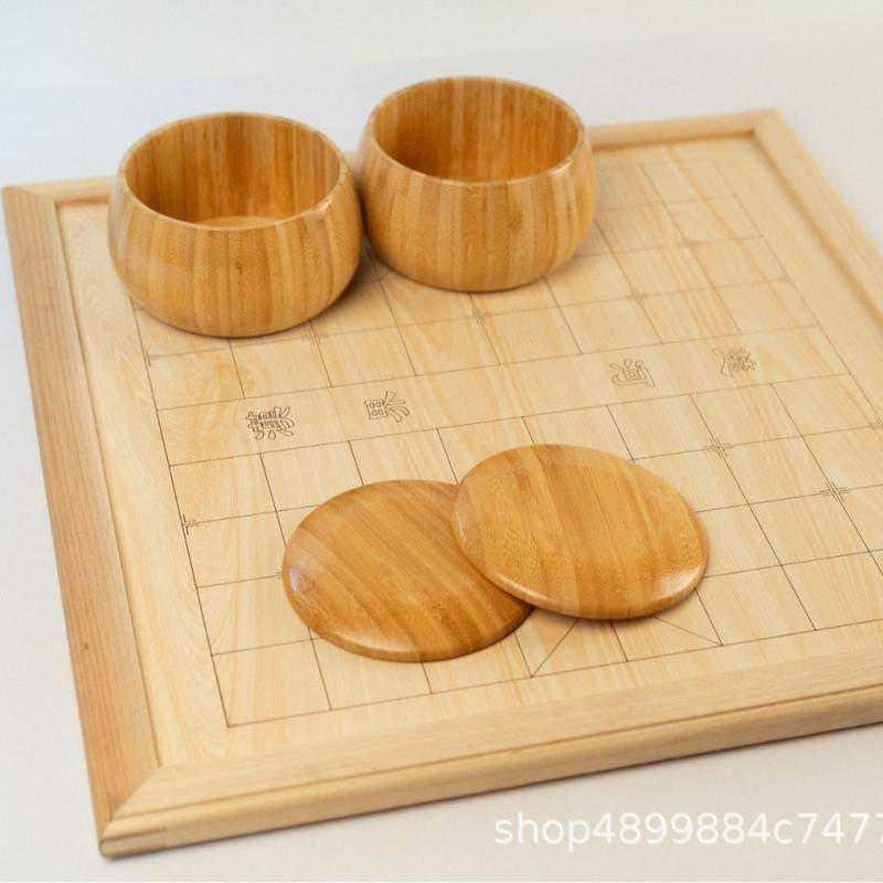 生产厂家 楠竹围棋盘象棋盘 平盖楠竹棋罐|undefined
