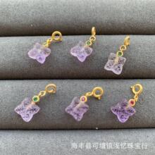 ��Ȼ��ˮ����������Ҷ���İ껨s925����С������������diy���