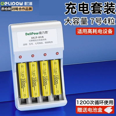 Battery No. 7 Nickel Metal – Hibrid akkumulyator batareyaları - 018-standard-charger-no-7-1600-battery-4-cells