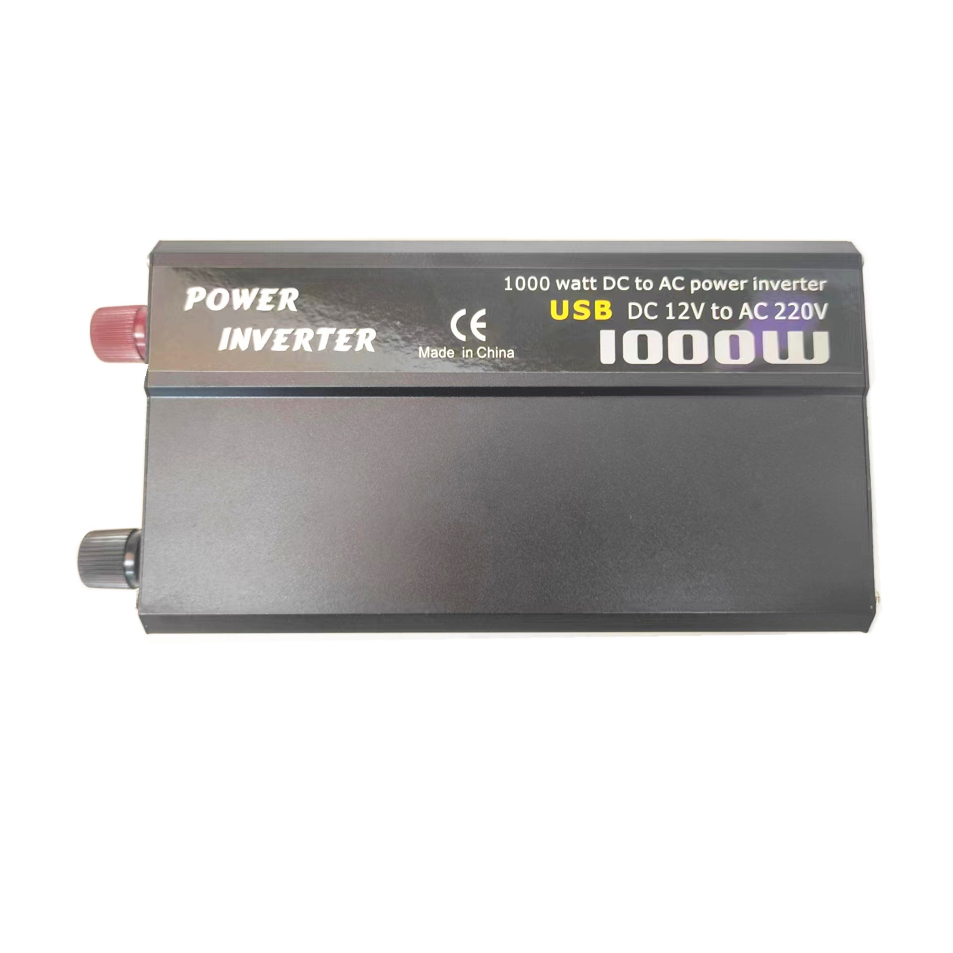 500W 1000W 12V 220V 车载逆变器 双USB 双美规输出插座 LED数显