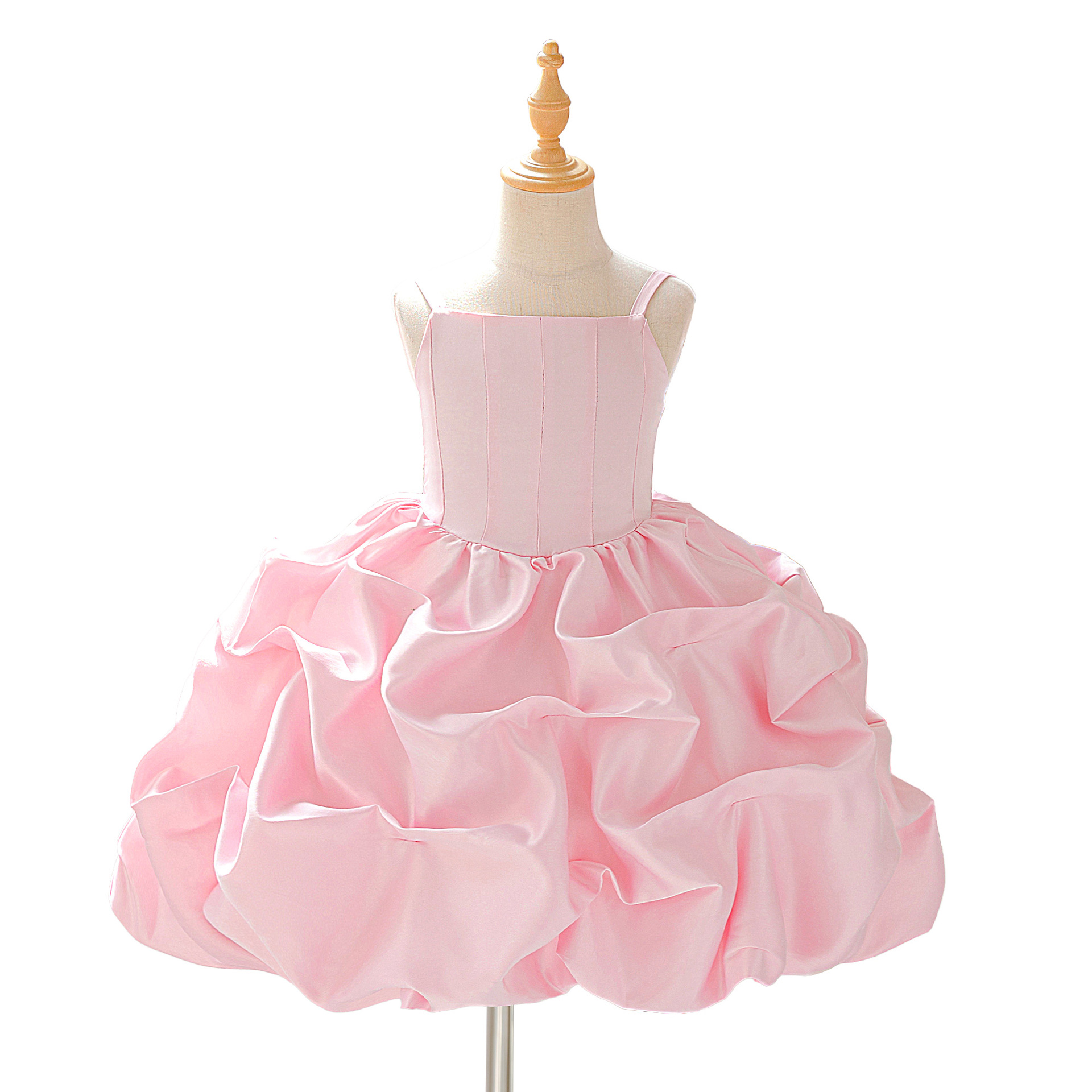 Amazon vestidos de flores de flores de flores de boda vestidos de flores de fiesta de cumpleaños de princesa fábrica directa