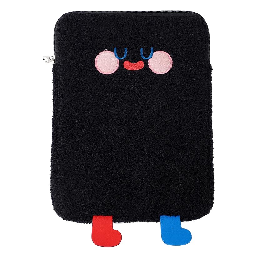 ins Korean version of cartoon cute student girl plush tablet bag 11 inch 10.5 inch 9.7 inch liner bag