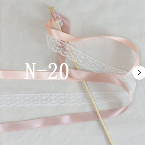 Transfronterizo de estilo europeo campana de boda cinta colorida encaje Hada palo guirnalda decoración césped FIESTA DE CALENTAMIENTO Decoración