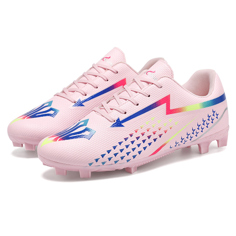 Nuevos zapatos de fútbol de clavos antideslizantes para niños, zapatos de entrenamiento deportivo para hombres y mujeres, zapatos deportivos para adolescentes transfronterizos