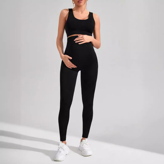 SHEIN Explosions Cross-border Pregnant Women Yoga suit Moisture Absorption and Sweat Quick-drying Exercise Fitness Bra Trousers suit Women