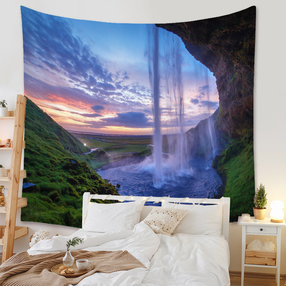 Fashion Landscape Wall Decoration Cloth Tapestry Wholesale Nihaojewelry display picture 176