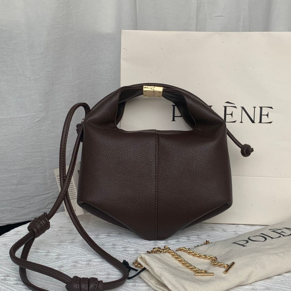 出口小众新款便当包单肩斜跨包Béri牛皮女包欧美时尚包包