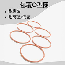 FEP/PFA包覆O型圈VMQ四氟PTFE包覆O型圈耐高温蒸汽有机溶剂密封圈