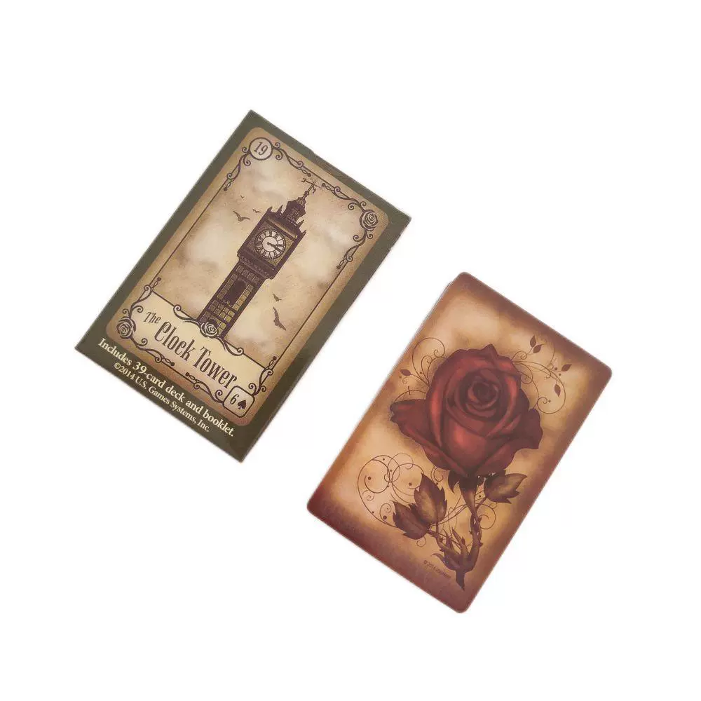 Новый Английский Таро АНГЛИЙСКОЕ Оракул Роза Мед contains Paper Manual Cross -border spot