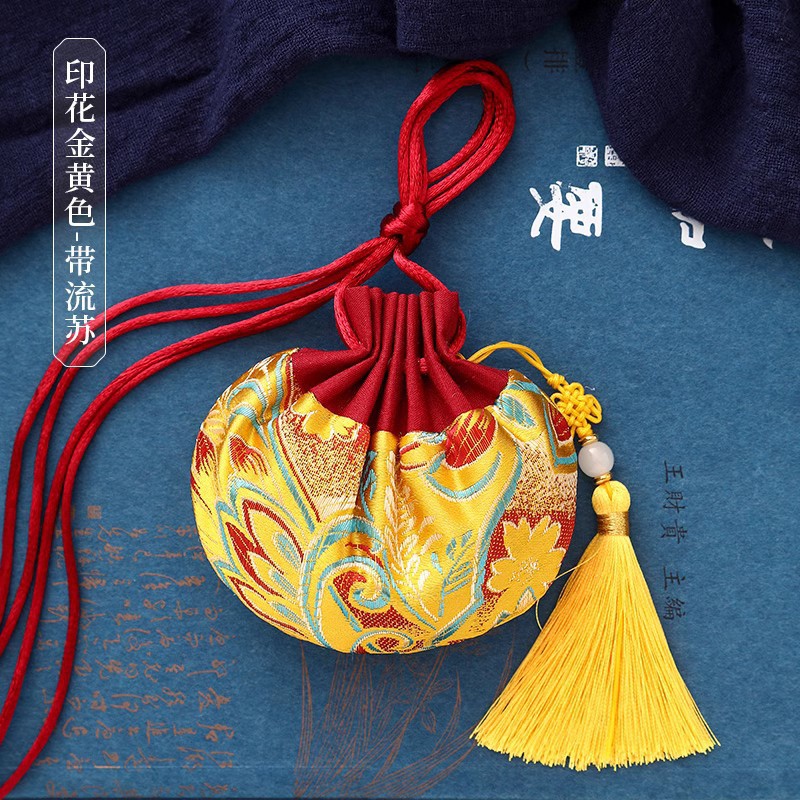 Printed golden (with tassels) K-16 ☆