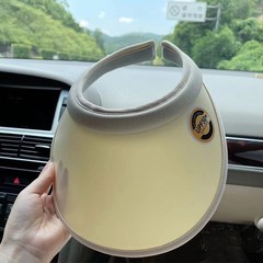 Hat Wanwan's same style UV summer sun hat sun hat women's outdoor empty top hat sun hat Korean version anti-UV