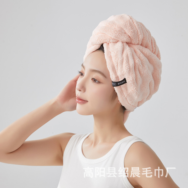 ドライヘアキャップ、コーラルベルベット、特大、厚手、ロング、バブルベルベット、ワイドテール、抗菌、吸水性、ソフトターバン、メーカー卸売|undefined