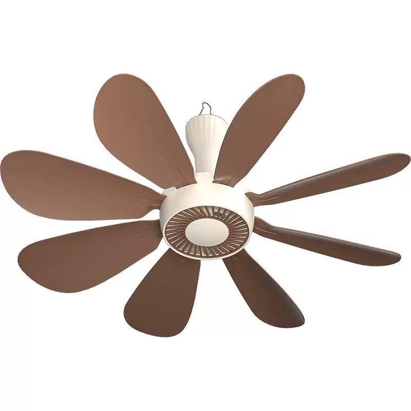 Ceiling Fan Small Mini Breeze Home Door Student Construction Site Hanging Mosquito Net Bed Silent Electric Fan High Wind Power 5