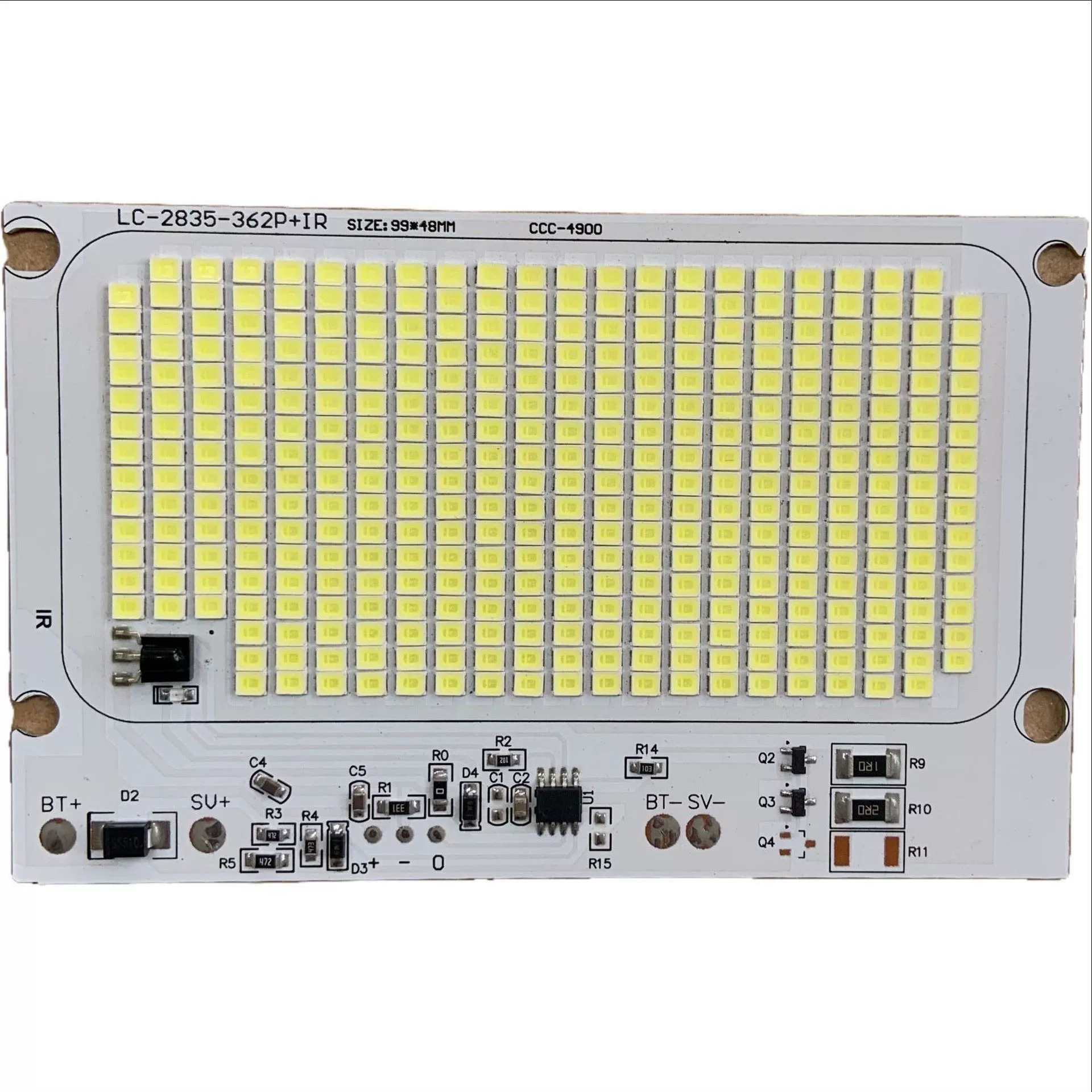 Spotlight solar-powered, light source, controller