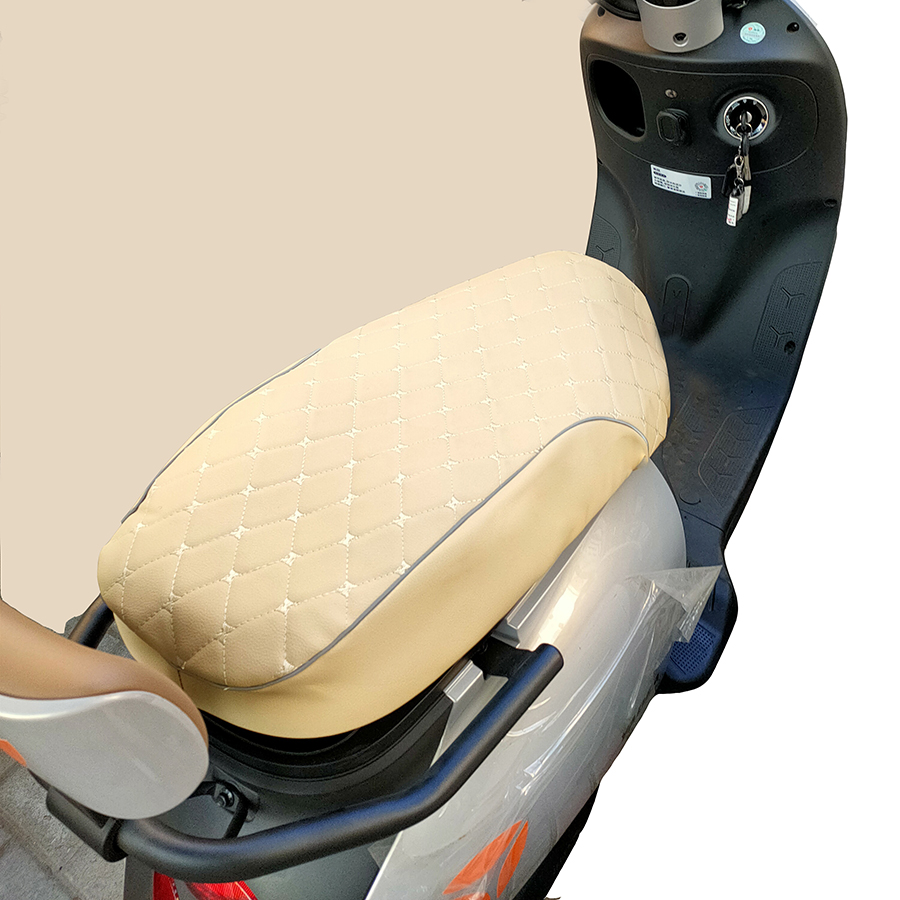 Suitable for Haojue Vf125/Vh125/Vf100/Yuzuan Motorcycle Waterproof Seat Cover Thickeneded Leather Sun Protection Seat Cover