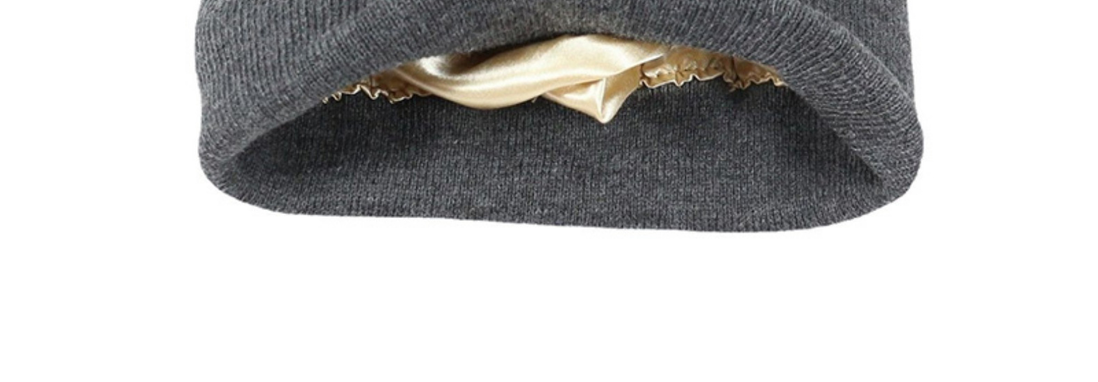 Cappello da donna lavorato a maglia in raso acrilico invernale colorato e autunnale_voghion.com