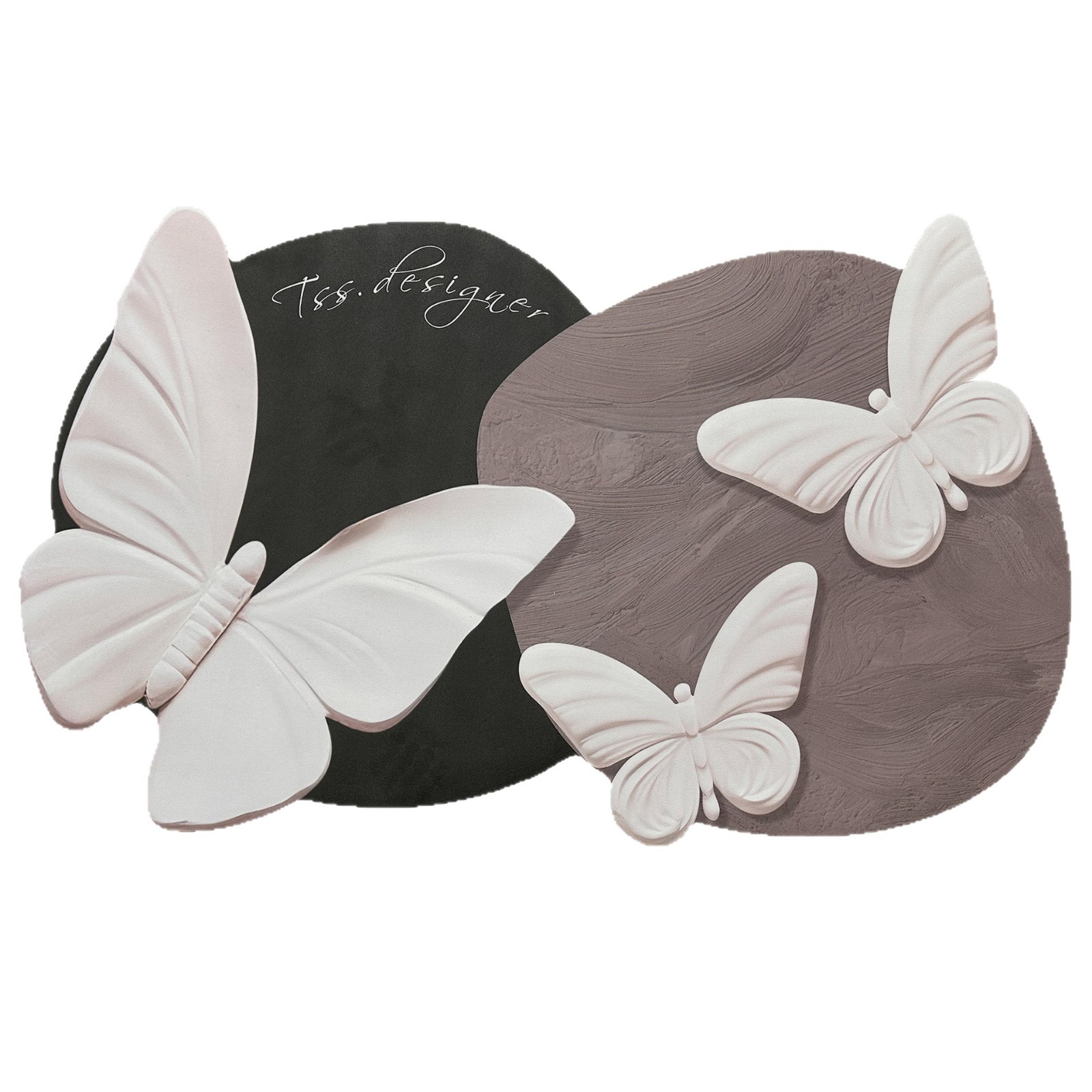 Alfombra de baño mariposa de alto nivel, alfombra de baño anti-deslizante sin lavado, alfombra de baño resistente a la suciedad image 6