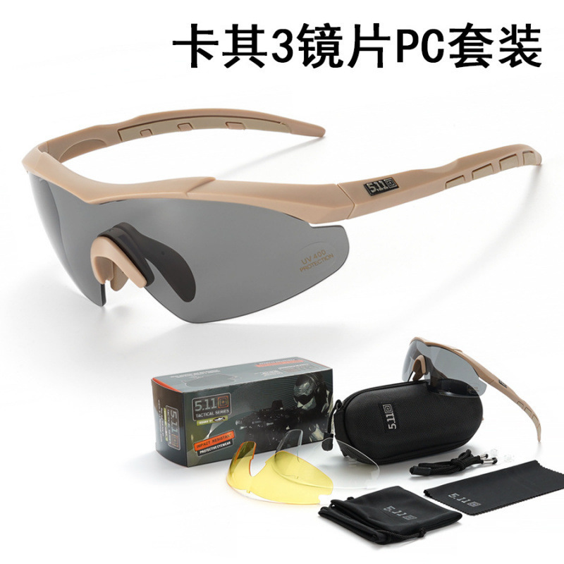 Gafas Tácticas de Protección de PC Polarizadas para Deportes al Aire Libre