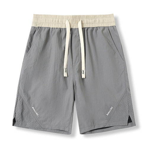 Summer New Trend Loose Casual Men's Sports Comfortable Breathable Five-Finger Shorts Men's Korean Version Summer Thin