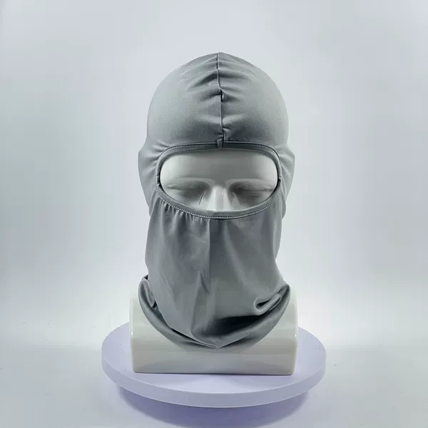 Light blue gray single hole