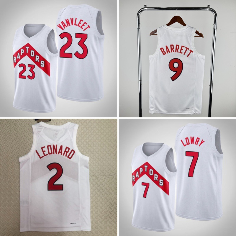 猛龙队热压球衣2号伦纳德7#洛瑞43#西亚卡姆9#伊巴卡跨境外贸货源