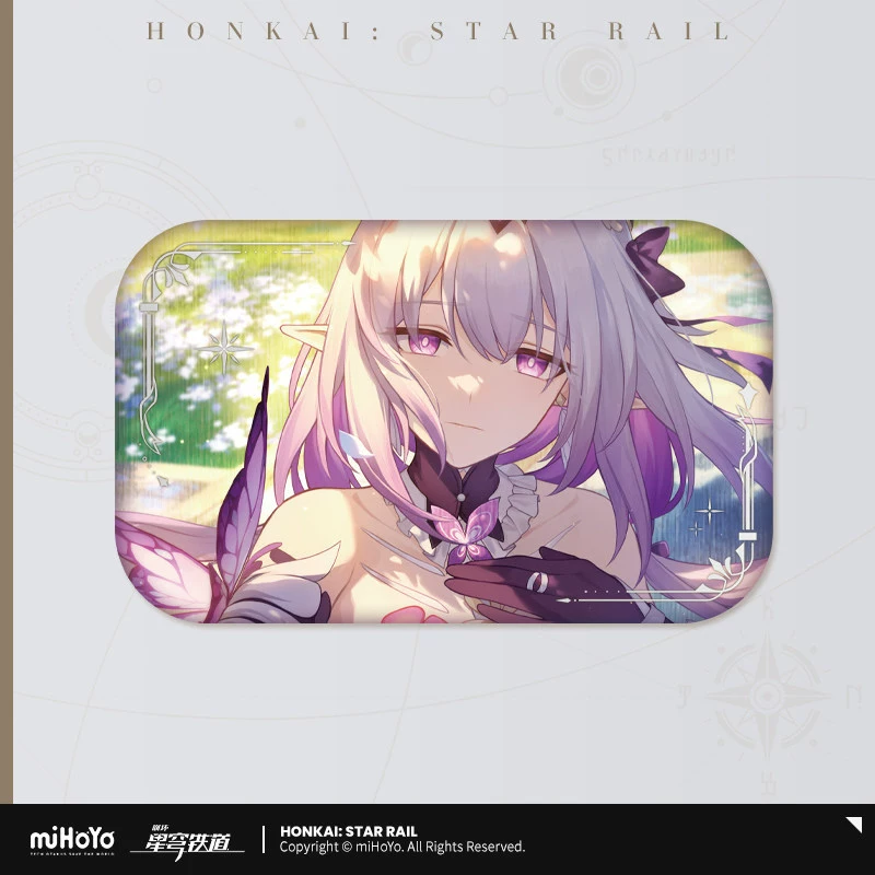 Коллекционный значок (Honkai: Star Rail) — персонаж, цветной картон на подложке, одиночный